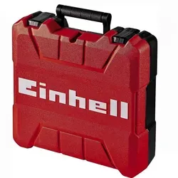 Einhell Werkzeugkoffer E-Box S35 - Spritzwassergeschützter Werkzeugkoffer mit weichem Schaumstoff-Innenfutter für verkratzungsfreien Transport und ergonomischem Griff für bequemes Tragen.