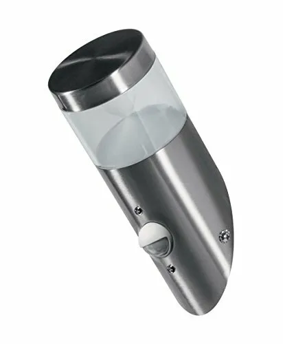 Osram LED Außenleuchte silber ww 4W Tageslicht-/Bewegungssensor EEK:G (Spek.A-G)