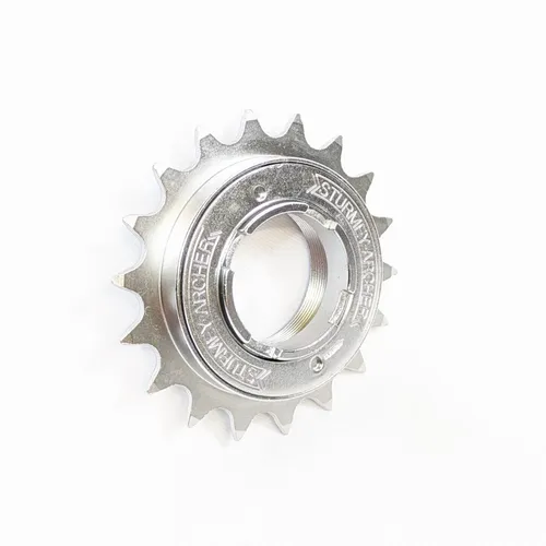 Freilauf Zahnkranz Schraubkranz 1/2 x 3/32 18 Zähne Sturmey Archer Silber
