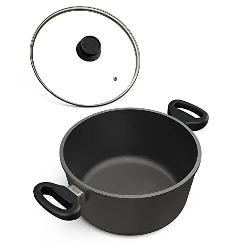 Hoffmann Großer Kochtopf Aluguss Induktion Ø 28 cm, 6 Liter