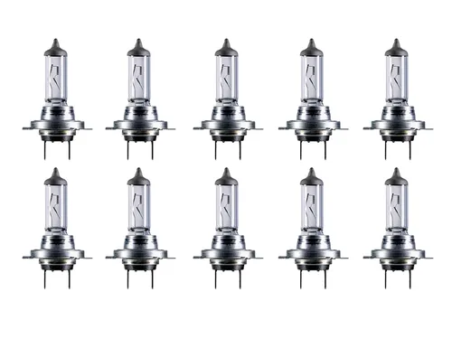 10x cartechnic H7 12V 55W PX26d Halogen Glühbirnen Lampen Scheinwerferlampen
