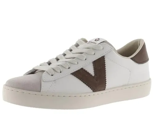 Victoria Low-Top Unisex Berlin Sneaker aus Leder - Damen-Sneaker aus hochwertigem Leder mit nachhaltiger PVC-Sohle. Bequemer Tragekomfort und stylisches Design, ideal für modebewusste Erwachsene.