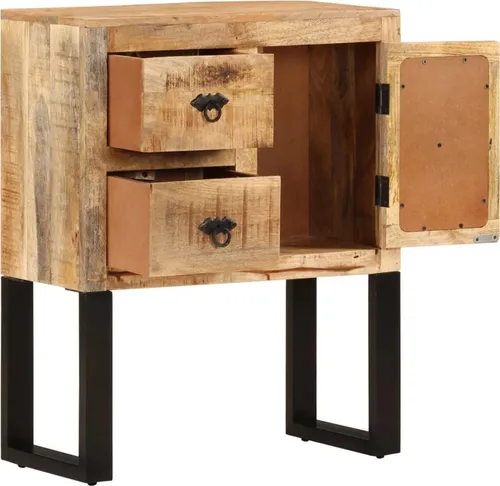 vidaXL Sideboard aus massivem Mangoholz 60 x 30 x 76 cm von vidaXL