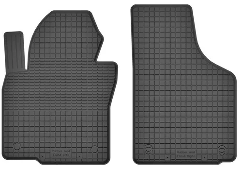 Gummimatten Fahrer-und Beifahrermatte Vorne für Volkswagen Caddy 2K 2FL Minivan