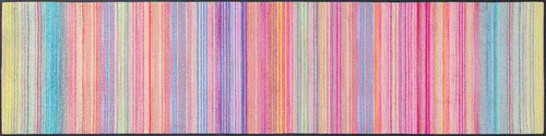 wash+dry by Kleen-Tex Läufer Amplio Espectro - Bunte rechteckige Fußmatte (60x240 cm) aus 100% Polyamid, rutschhemmend und ideal für sichere Schritte im Eingangsbereich.