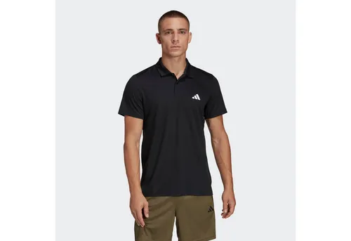 adidas Herren Train Essentials Training Polo Shirt, Schwarz/Weiß, Größe S - Herren-Shirts mit regulärem Schnitt und Polokragen, aus 100% recyceltem Polyester für ein angenehmes Tragegefühl und optimale Feuchtigkeitsregulierung.