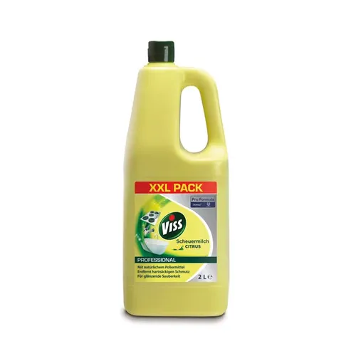 Scheuermilch Diversey VISS Citrus 2 L Ideal für Herde, Arbeitsflächen, Spülen, Badewannen, 7510838