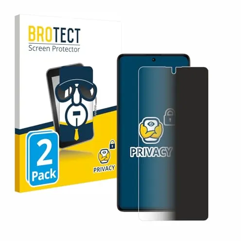 BROTECT 2 Stück Anti-Spy Blickschutzfolie für Xiaomi Redmi Note 13 5G Privacy Screen Protector [Displayschutz-Folie, Sichtschutz, Blaulichtfilter]