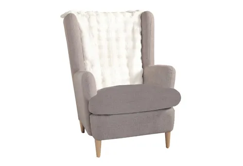 Delindo Lifestyle Sesselschoner Kuscheliger Webpelt Sesselschoner/Sofaschoner, Webpelz Sesselüberwurf/Sofaüberwurf