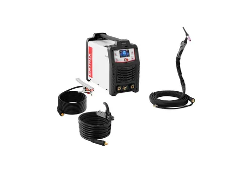 Welbach Elektroschweißgerät ALU WIG AC/DC 200A - Schweißgeräte - Vielseitiges ALU WIG Schweißgerät mit 200A, ideal für Aluminium, Stahl und Edelstahl. Das LCD-Display ermöglicht einfache Bedienung und präzise Schweißergebnisse dank Pulsfunktion und IGBT-Inverter.