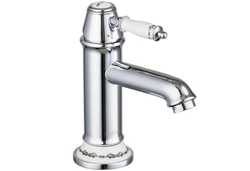 PaulGurkes Waschtischarmatur PGNX16 - Hochwertige Waschtischarmatur aus massivem Messing mit edler Verchromung, ideal für alle Drucksysteme und inklusive Montagematerial.