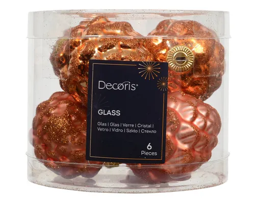 Weihnachtsbaumschmuck Orange von Kaemingk