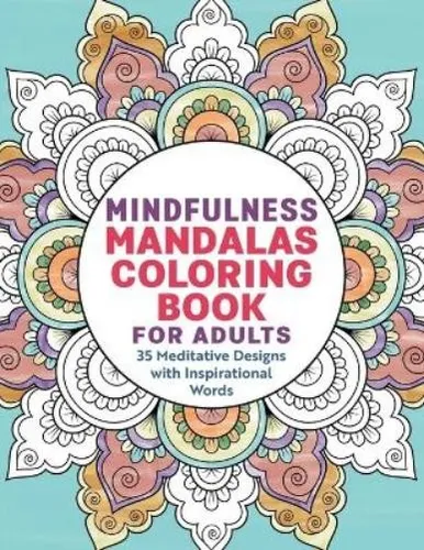 Rockridge Press Mindfulness Mandalas Coloring Book for (Taschenbuch) (US IMPORT)