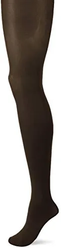 FALKE Damen Strumpfhose Seidenglatt 40 DEN W TI Halb-Blickdicht einfarbig 1 Stück, Grau (Anthracite 3529), S-M