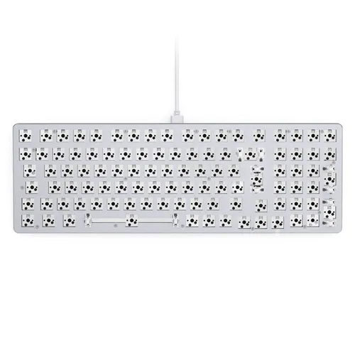 Glorious GMMK 2 Full-Size Tastatur in weiß von Glorious