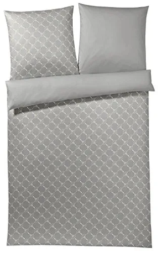 Joop! Satin Bettwäsche Cornflower Gradiant sand 155x220 in beige von JOOP!