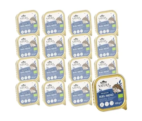 Dehner Natura Premium Igelfutter - Proteinreiches Alleinfutter für Igel - Kleintierfutter für freilebende Igel, artgerecht und proteinreich. Ideal für die Fütterung im Herbst und zur ganzjährigen Zufütterung, mit hochwertigen Zutaten und ohne chemische Zusatzstoffe.