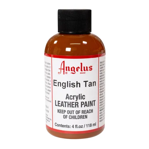 Angelus English Tan (019) Acryl Lederfarbe 118ml (105,93€/1L) Leder Jacke