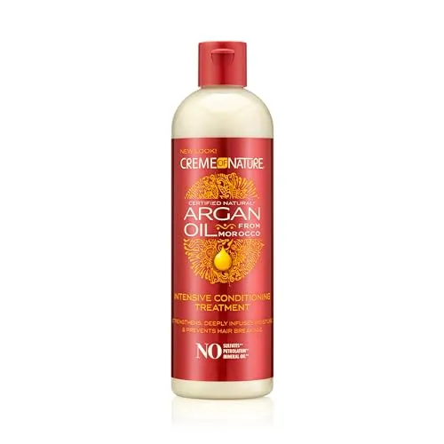 Creme Of Nature Arganöl Intensivpflegebehandlung, Intensive Pflegebehandlung mit Arganöl, 350 ml