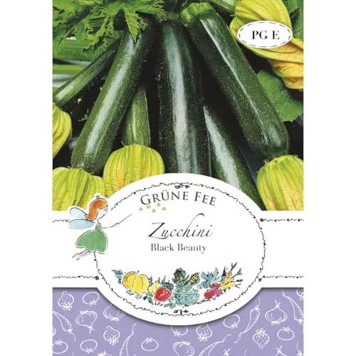 Grüne Fee - Zucchini Black Beauty Samen - 11573