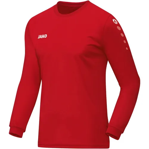JAKO Sport-Langarmshirt Trikot Team (100% Polyester) rot Herren, Größe: 3XL