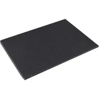 HMF 1451-10 Rasterschaumstoff Würfelschaum 440 x 315 mm Koffereinlage Tabletop Höhe 10 mm