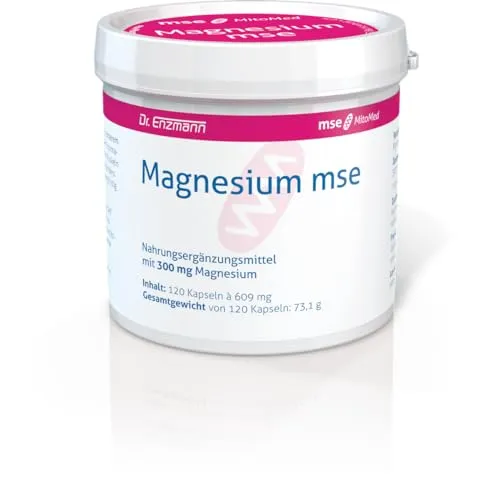 Magnesiumoxid Kapseln - 120 Stück - hochdosiert & vegan - Laborgeprüfte Qualität von Dr. Enzmann - Hochdosierte Magnesiumoxid Kapseln zur Unterstützung der täglichen Vitalität. Ideal für aktive Lebensweisen und zur Förderung des Wohlbefindens. Vegan und laborgeprüft für höchste Qualität.