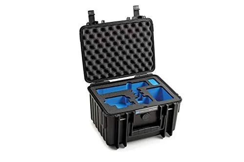 B&W International GoPro Type 2000 für Hero 9 - Kameratasche mit robustem Schutz, ideal für den sicheren Transport deiner GoPro Hero 9 und Zubehör.