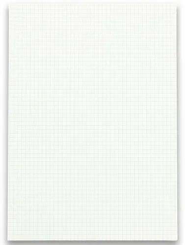 LANDRE Notizblock Kanzleipapier Office A4 80 g/qm kariert ohne Rand VE=500 Bogen