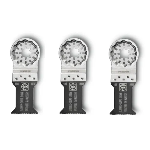 Fein 3x E-Cut Long-Life Sägeblatt Starlock 35 mm von Fein