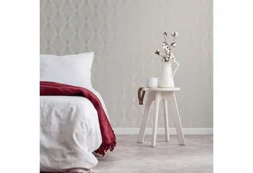 Vliestapete 111309 Jewel Marquise Geometrisch beige