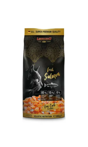 Leonardo Fresh Salmon 250 g - Trockenfutter / getreidefrei / hoher Fleischanteil