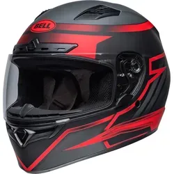 Bell Qualifier DLX Mips Raiser Helm, schwarz-rot, Größe 2XL für Männer - Motorradhelm mit leichtem Polycarbonat/ABS Material und fortschrittlichem MIPS® Aufprallschutz-System für optimale Sicherheit und Komfort.