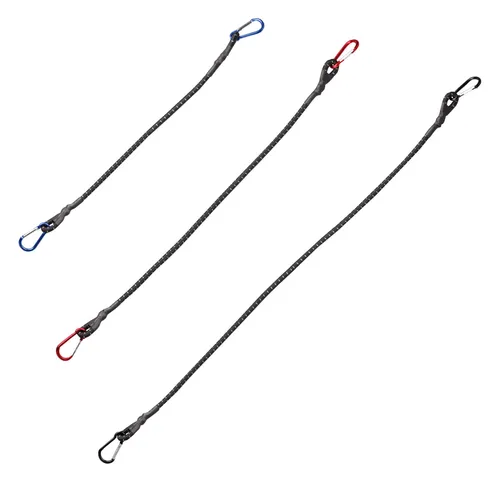 Nigrin Gepäckspanner mit Karabiner 3er Set - 75252