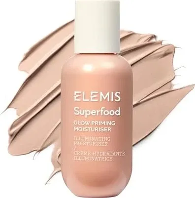 Elemis Superfood Glow Priming Moisturizer 60 ml - Gesichtspflege mit nährenden Superfoods für einen strahlenden Teint und langanhaltende Feuchtigkeit.