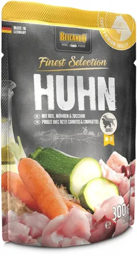 Belcando Frischebeutel 300 g (EUR 9,30 / kg) Huhn mit Reis, Möhren & Zucchini