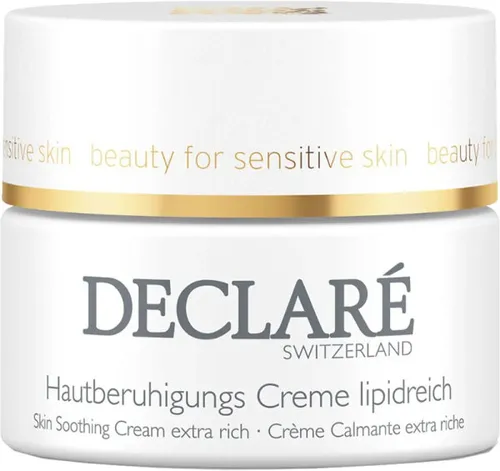 Declaré Stress Balance Hautberuhigungs Creme 50 ml - Sonstige Gesichtspflegeartikel, lipidreiche Formel zur Beruhigung gestresster Haut und zur Förderung eines ausgeglichenen Teints.