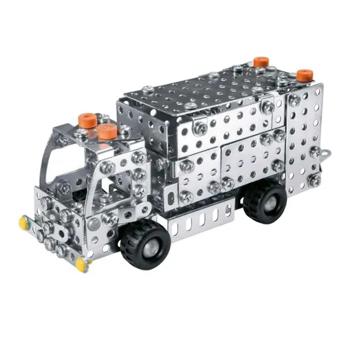 Eitech LKW Müllwagen Neu - Konstruktionsspielzeug Komplette Sets & Packs, aus robustem Metall für kreative Bauprojekte und stundenlangen Spielspaß ab 6 Jahren.
