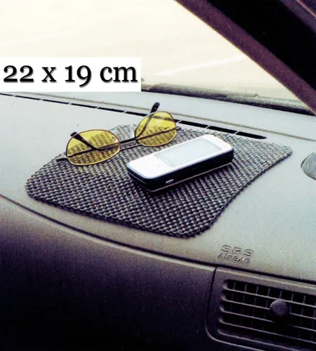 ANTIRUTSCHMATTE 22x19cm Haftmatte Rutschmatte Haft-Pad Handy Halter Auto KFZ 42