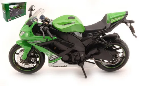 Kawasaki Ninja ZX-10R Green 1:12 Modell von Maisto