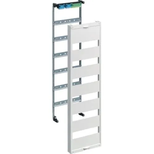 HAGER UW61U Verteilereinbausatz UP 900mm - Sonstige Elektroinstallationsartikel, ideal für die Installation von Geräten bis 125 A mit 6 DIN-Schienen und sicherer Abdeckung für optimalen Berührungsschutz.