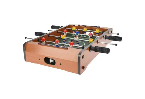 Tischfußball aus Holz - Sonstige Kategorie, hochwertiger Holz-Tischfußball mit kompakten Maßen für stundenlangen Spielspaß und ein ansprechendes Design.