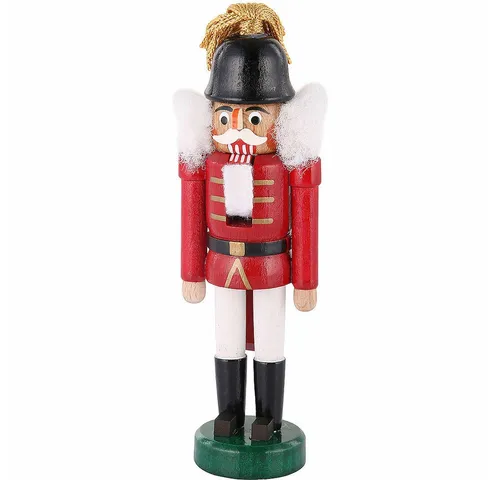 Dregeno Erzgebirge Nussknacker Österreicher (14cm) - Nussknacker, handgefertigt aus dem Erzgebirge, detailreich und ideal als nostalgische Dekoration oder Geschenk.