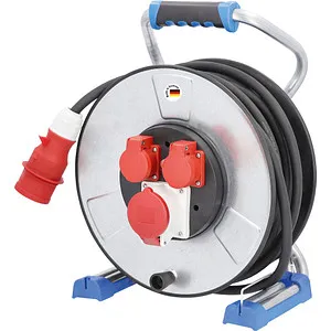 as-Schwabe Kabeltrommel 23999 Iron Coat Xperts 25m in silber von as - Schwabe