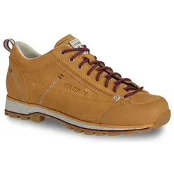 Dolomite Shoe W's 54 Low Evo golden yellow 4.5 UK - Wanderschuhe für Damen, gefertigt aus LWG-zertifiziertem Leder und recyceltem Mesh für optimalen Komfort und Nachhaltigkeit. Ideal für Alltag, Reisen und Spaziergänge.