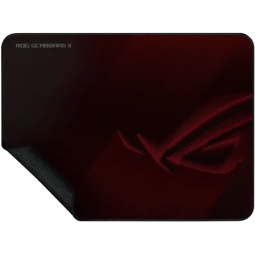 ASUS ROG Scabbard II Medium Gaming Mousepad - 360mm x 260mm x 3mm, wasser-, öl- und staubabweisend für reibungsloses Gleiten