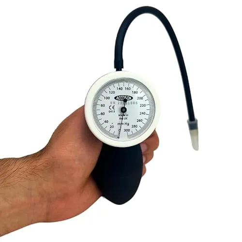 Urias Luftpolsterschiene Handpumpe mit Druckanzeige