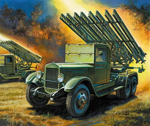 Zvzeda 6128 1/100 Katyusha