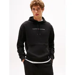 Tommy Hilfiger Herren Oh Hoodie Um0Um02385 L/S Sweatshirt, Black, XXL - Kapuzenpullover für Herren, nachhaltig produziert und authentisches Tommy Hilfiger Design für stilbewusste Männer.