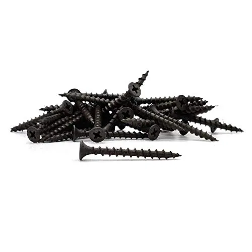 adunox Schnellbauschrauben mit Grobgewinde 3,9 x 35 mm – 1000 Stück Gipsplattenschrauben, phosphatiert, PH2